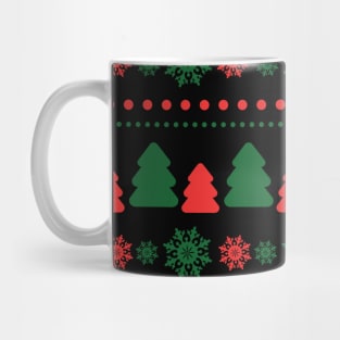 Christmas Gifts | Tree - Snowflake Pattern 2022 Mug